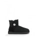 Уггі Mini Bailey Button Bling Black – стиль і тепло у кожному кроці