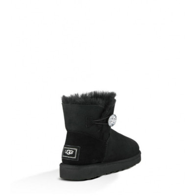 Уггі Mini Bailey Button Bling Black – стиль і тепло у кожному кроці Уггі Mini Bailey Button Bling Black – стиль і тепло у кожному кроці