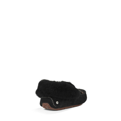 Мокасини Alena Womens Black – натуральна овчина та комфорт Мокасини Alena Womens Black – натуральна овчина та комфорт