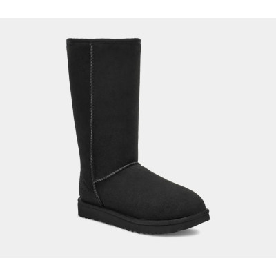 Уггі Classic II Tall Black – класика у високому форматі