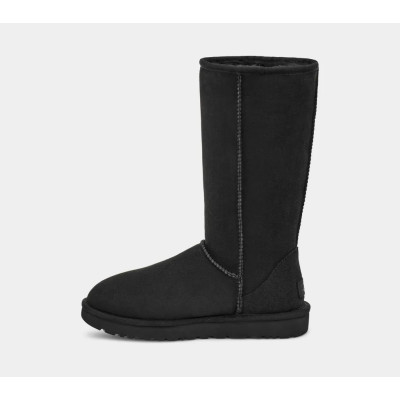 Уггі Classic II Tall Black – класика у високому форматі Уггі Classic II Tall Black – класика у високому форматі