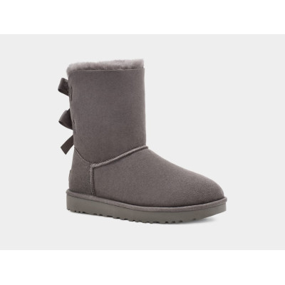 Уггі Bailey Bow II Grey – класика з витонченим бантом