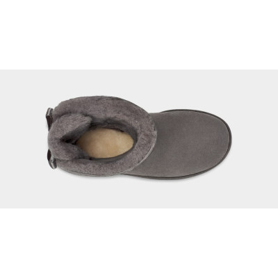 Уггі Bailey Bow II Grey – класика з витонченим бантом