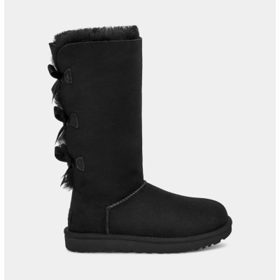 Уггі Bailey Bow Tall II Black – класика з бантом