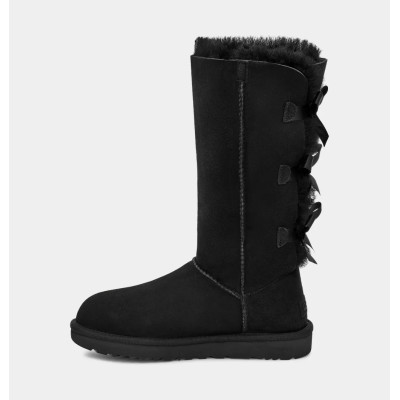 Уггі Bailey Bow Tall II Black – класика з бантом
