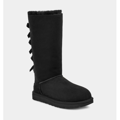 Уггі Bailey Bow Tall II Black – класика з бантом