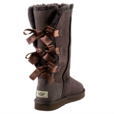 Уггі Bailey Bow Tall II Chocolate – класика з бантом