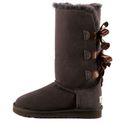 Уггі Bailey Bow Tall II Chocolate – класика з бантом
