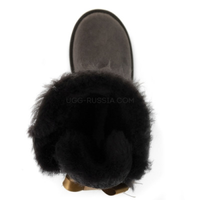 Уггі Bailey Bow Tall II Chocolate – класика з бантом