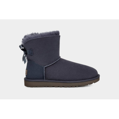 Уггі Mini Bailey Bow II Navy – класика з витонченими деталями Уггі Mini Bailey Bow II Navy – класика з витонченими деталями