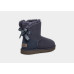 Уггі Mini Bailey Bow II Navy – класика з витонченими деталями
