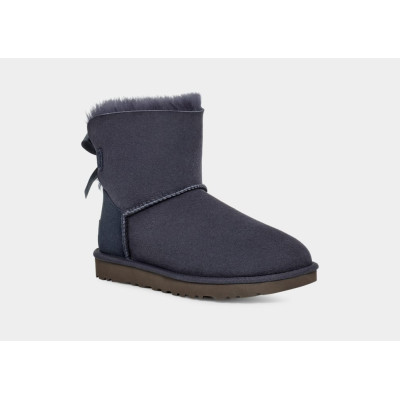 Уггі Mini Bailey Bow II Navy – класика з витонченими деталями