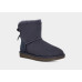 Уггі Mini Bailey Bow II Navy – класика з витонченими деталями