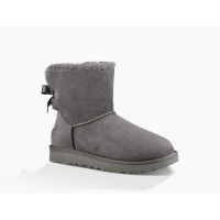 Уггі Mini Bailey Bow II сірі (Grey) 1016501 Уггі Mini Bailey Bow II сірі (Grey) 1016501