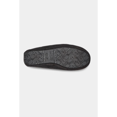 Мокасини Mens Ascot Sheepskin Slipper Black – натуральна овчина та зручність Мокасини Mens Ascot Sheepskin Slipper Black – натуральна овчина та зручність