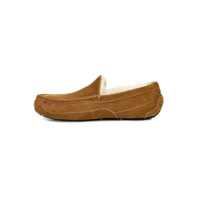 Мокасины Mens Ascot Sheepskin Slipper Chestnut – натуральная овчина и уют