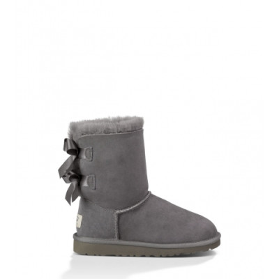Угги Kid's Bailey Bow Grey – нежный дизайн и тепло Угги Kid's Bailey Bow Grey – нежный дизайн и тепло