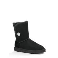 Угги Bailey Button Bling черные (Black) 3349 Угги Bailey Button Bling черные (Black) 3349