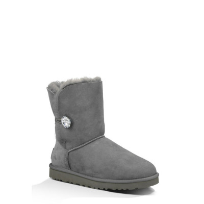 Уггі Bailey Button Bling Grey – елегантність із кристалом