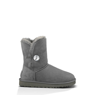 Уггі Bailey Button Bling Grey – елегантність із кристалом Уггі Bailey Button Bling Grey – елегантність із кристалом