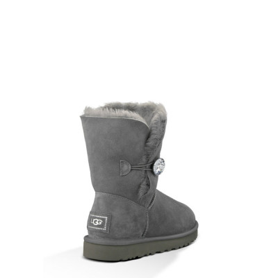 Уггі Bailey Button Bling Grey – елегантність із кристалом Уггі Bailey Button Bling Grey – елегантність із кристалом