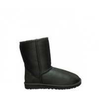 Уггі Kid's Classic Short Metallic чорні (Black) 5251