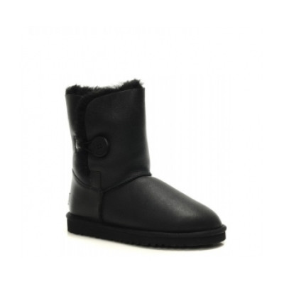 Уггі Metallic Bailey Button Black – класика з яскравим акцентом