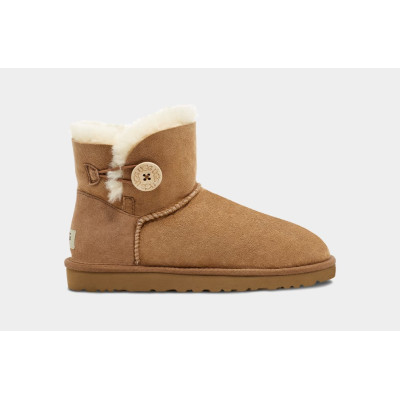 Уггі Mini Bailey Button II Chestnut – класика і затишок Уггі Mini Bailey Button II Chestnut – класика і затишок