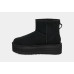 Уггі Classic Mini Platform Black – класика у сучасному виконанні