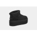 Уггі Classic II Ultra Mini Platform Black – класика у сучасному виконанні