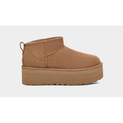Уггі Classic II Ultra Mini Platform Chestnut – класика у сучасному форматі Уггі Classic II Ultra Mini Platform Chestnut – класика у сучасному форматі