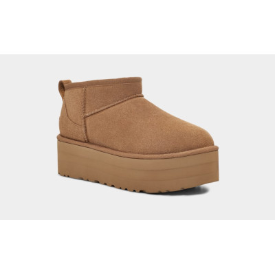 Уггі Classic II Ultra Mini Platform Chestnut – класика у сучасному форматі